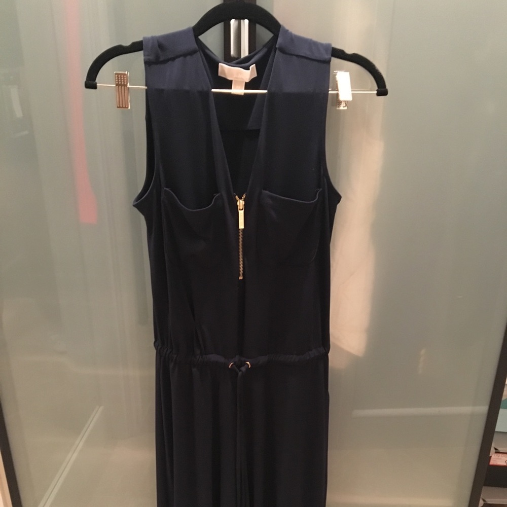 Michael Kors Navy Jumpsuit